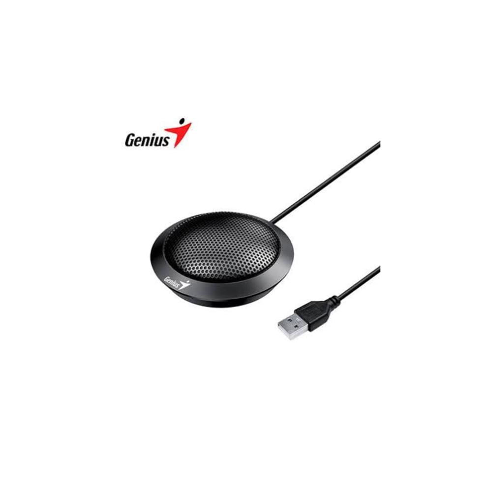 MICRÓFONO GENIUS MIC-100U USB OMNIDIRECCIONAL PARA VIDEOCONFERENCIA BLACK