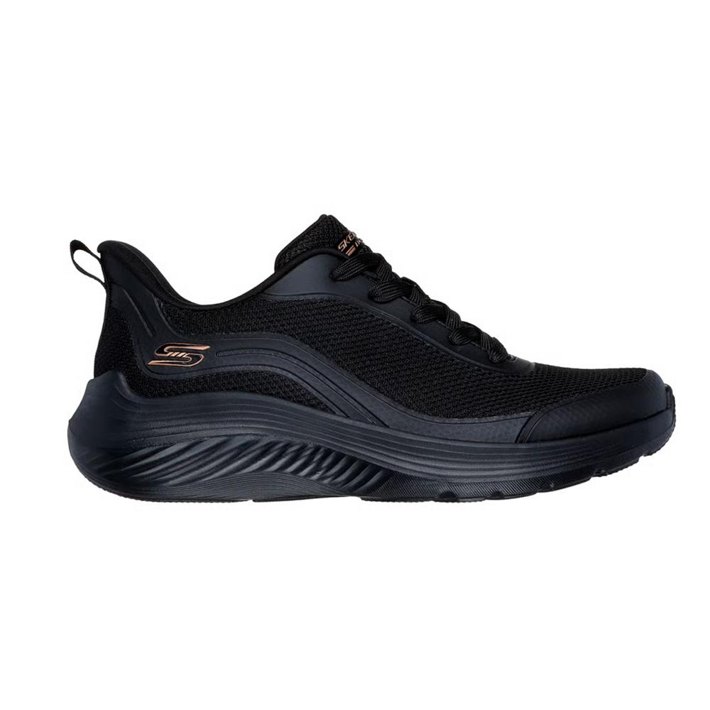 ZAPATILLAS SKECHERS MUJER BOBS SQUAD WAVES 117483BBK-38.5