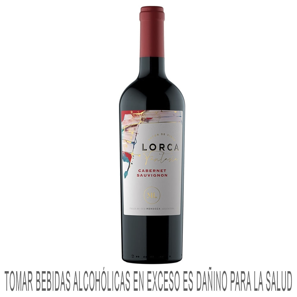 Vino Tinto MAURICIO LORCA Fantasía Cabernet Sauvignon Botella 750ml