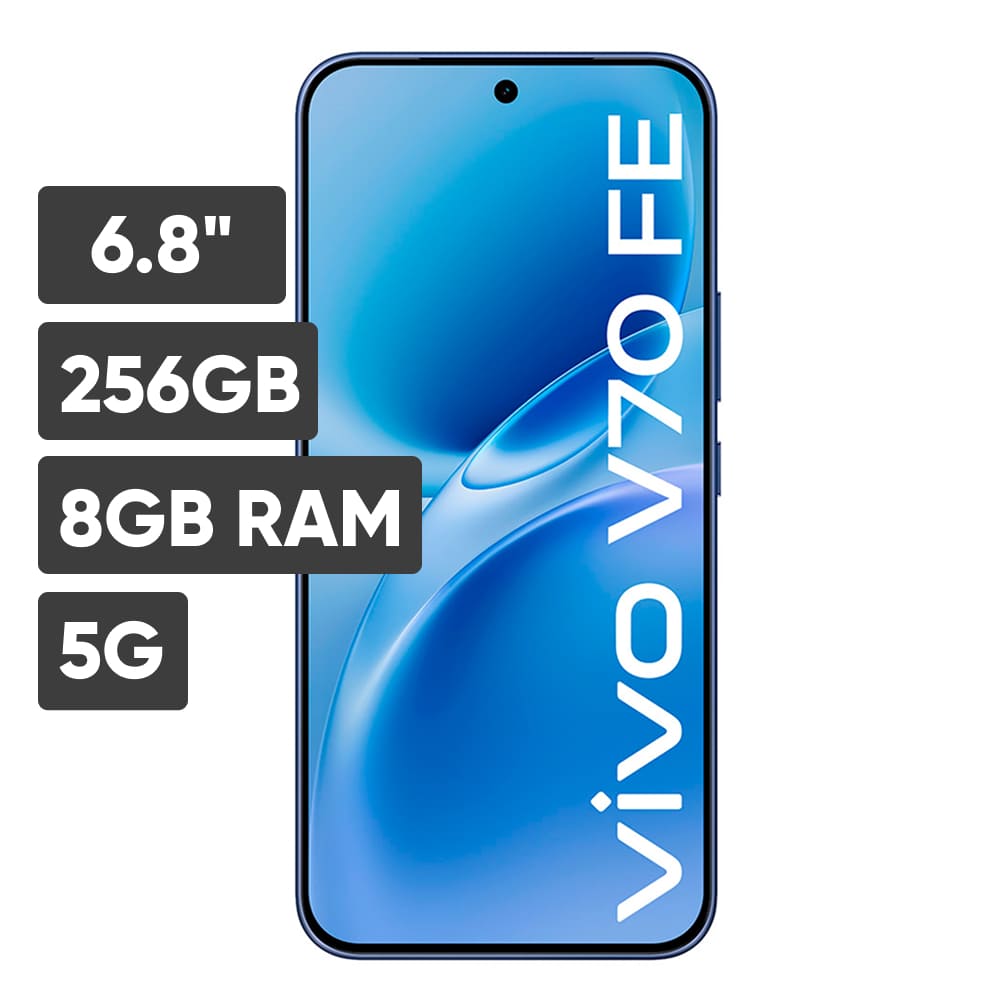 Smartphone VIVO V70 FE 6.8"" 8GB 256GB 200MP + 8MP Azul Océano