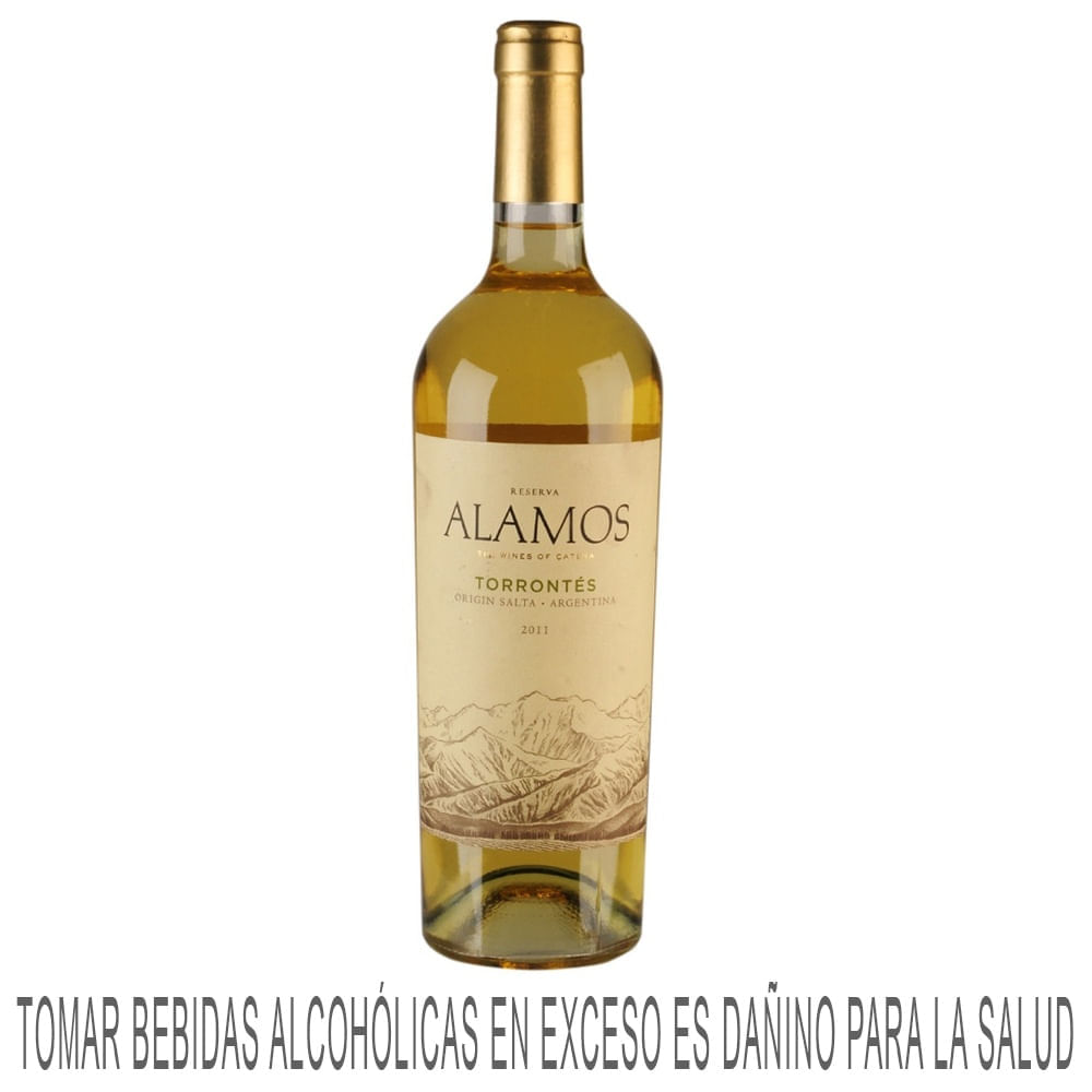 Vino Blanco ALAMOS Torrontés Botella 750ml