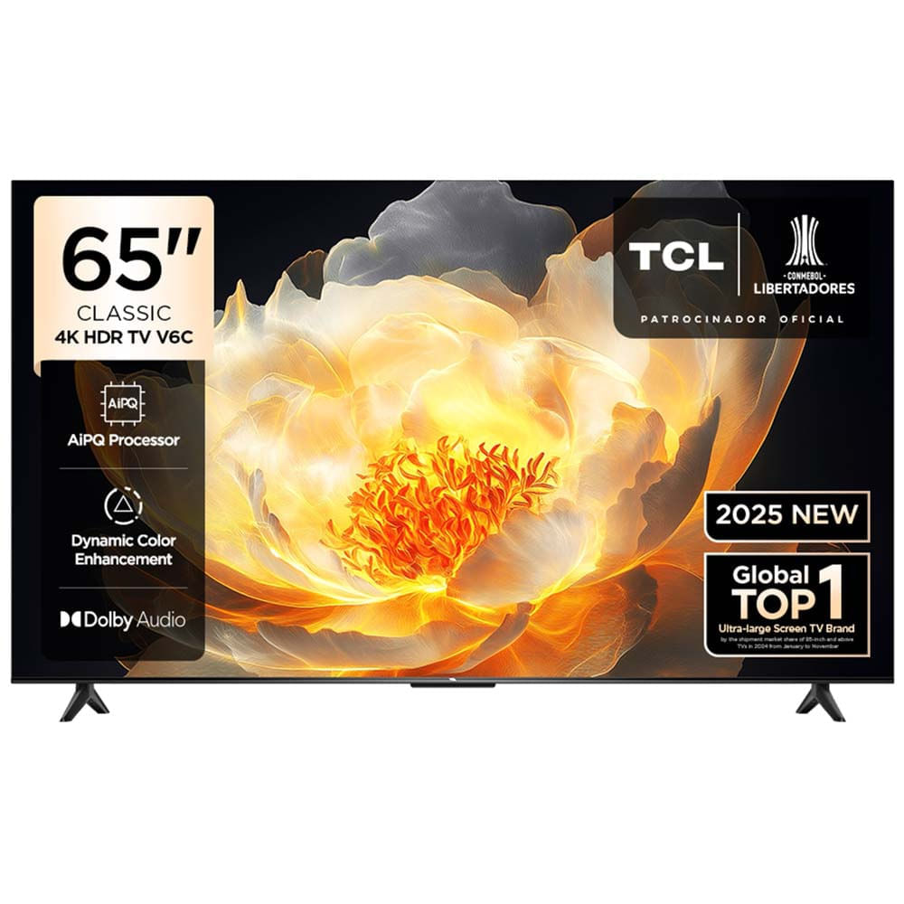 Televisor TCL LED 65" UHD 4K Smart TV 65V6C