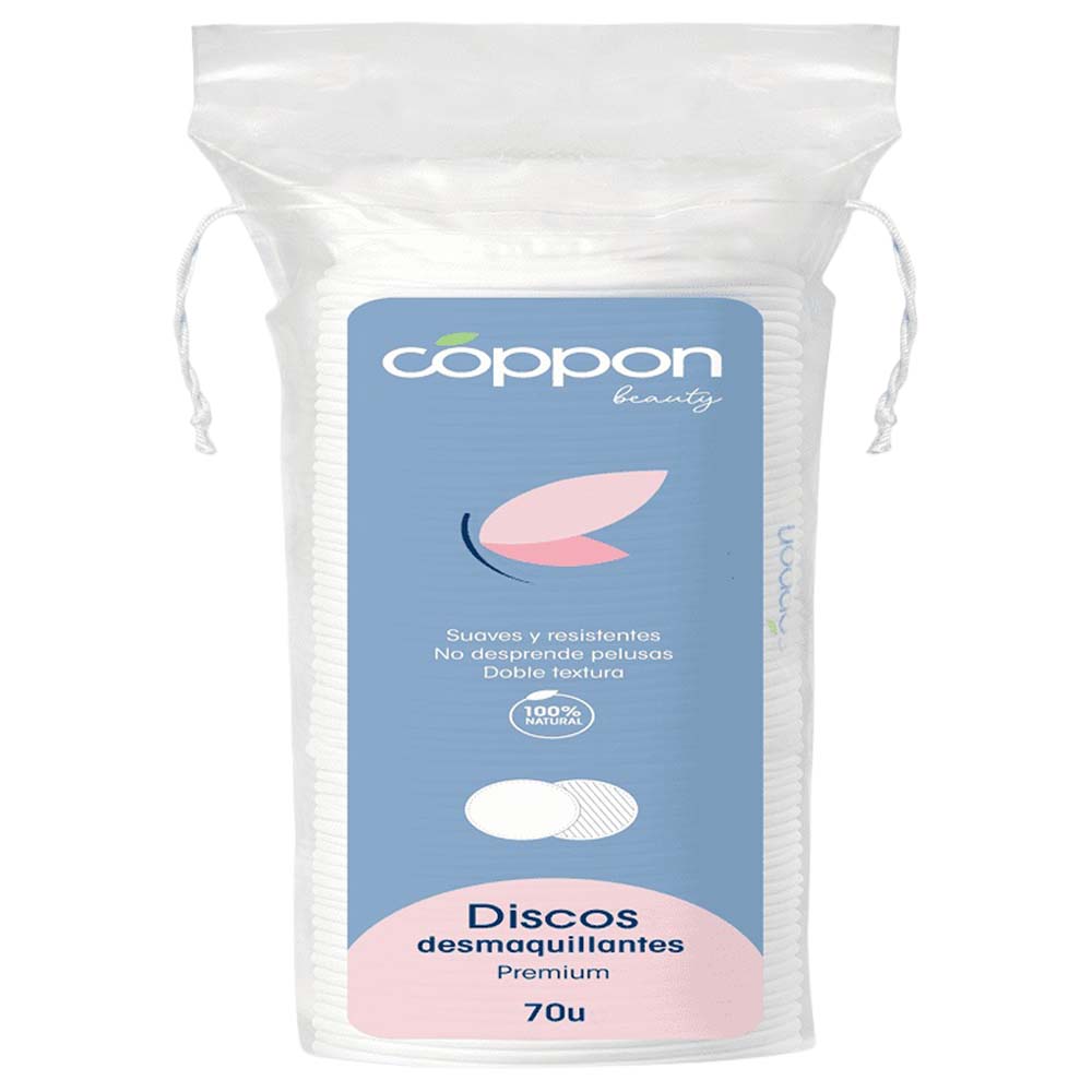 Algodón COPPON Mujer disco Bolsa 70Un