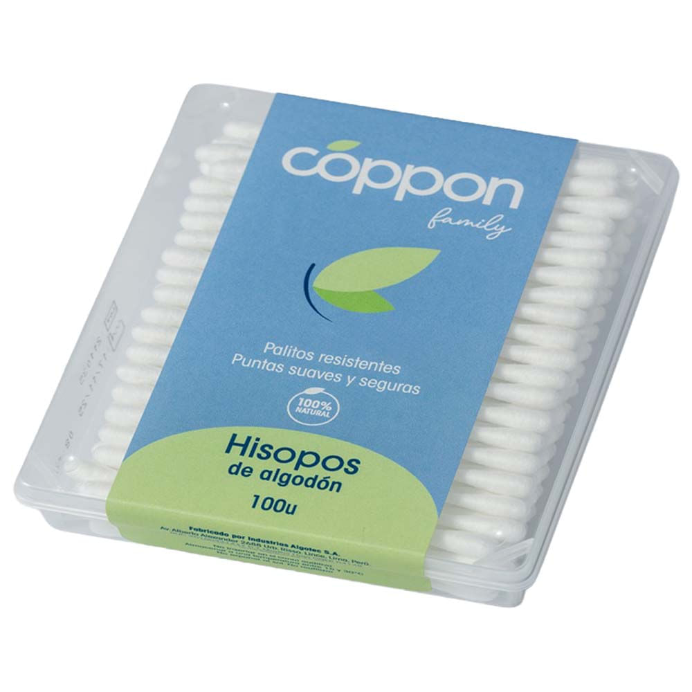 Hisopos COPPON Familia Caja 100un