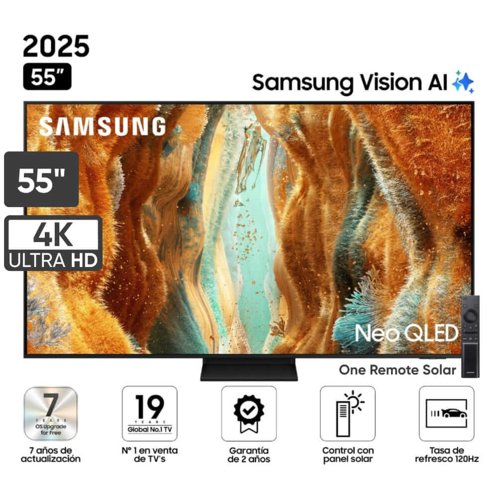 Televisor SAMSUNG Neo QLED 55"" UHD 4K Vision AI Smart TV QN55QN70FAGXPE