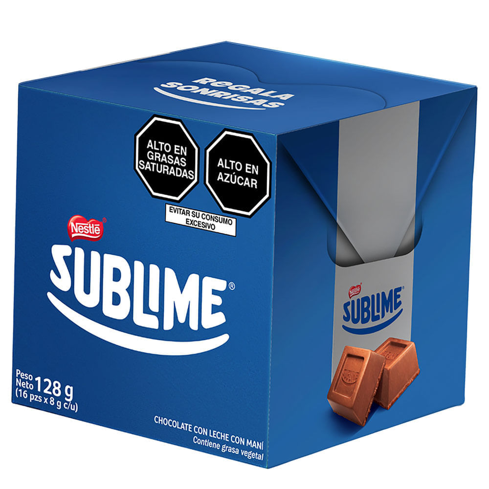 Chocolate NESTLÉ Sublime Bombones Especial Caja 16un