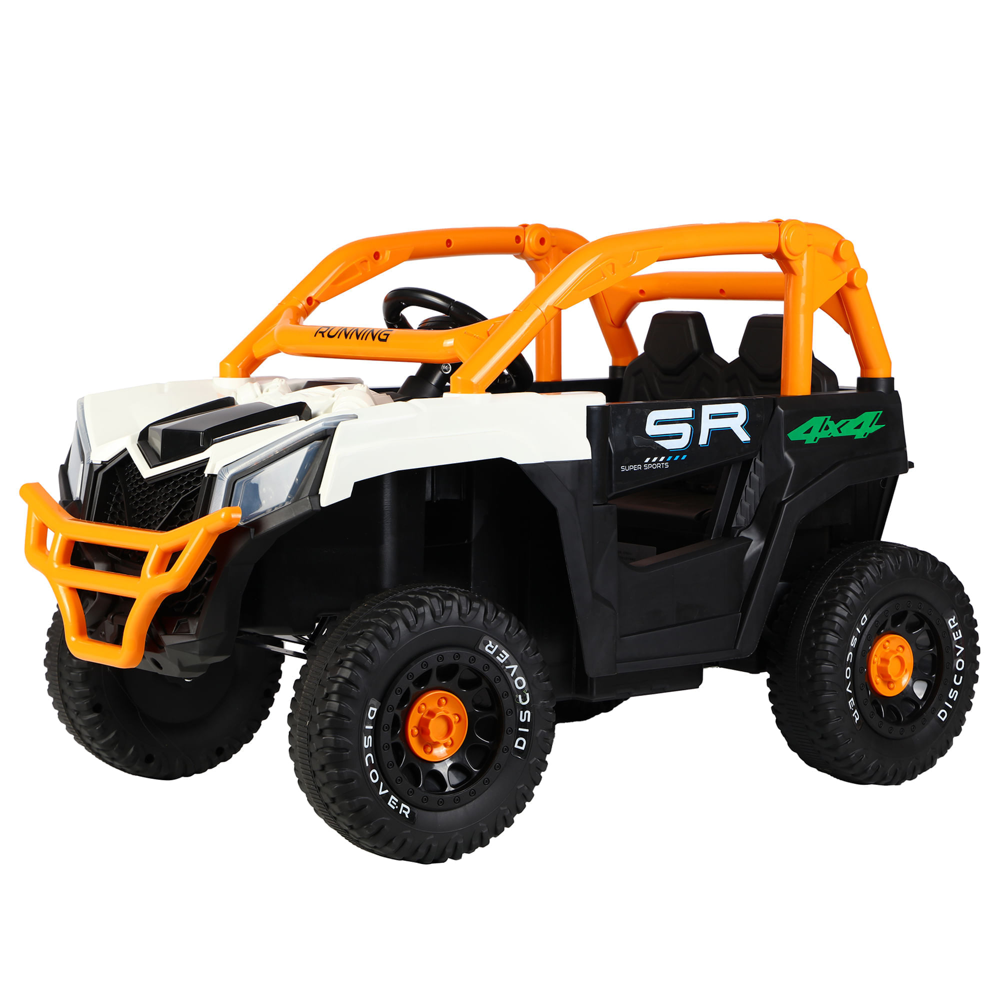 Cuatrimoto a Bateríaa Sr Naranja BABY KINGDOM BH688-O