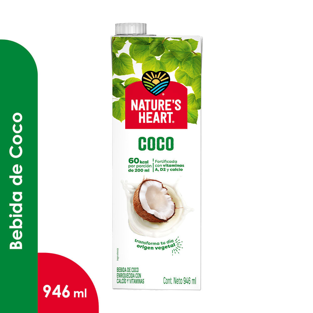 Bebida de Coco NATURE'S HEART Caja 946ml