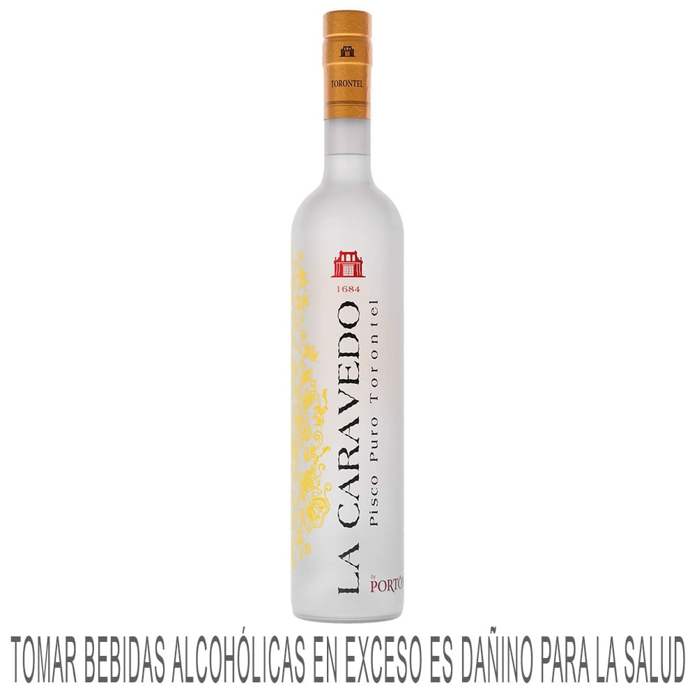 Pisco LA CARAVEDO Torontel Botella 750ml