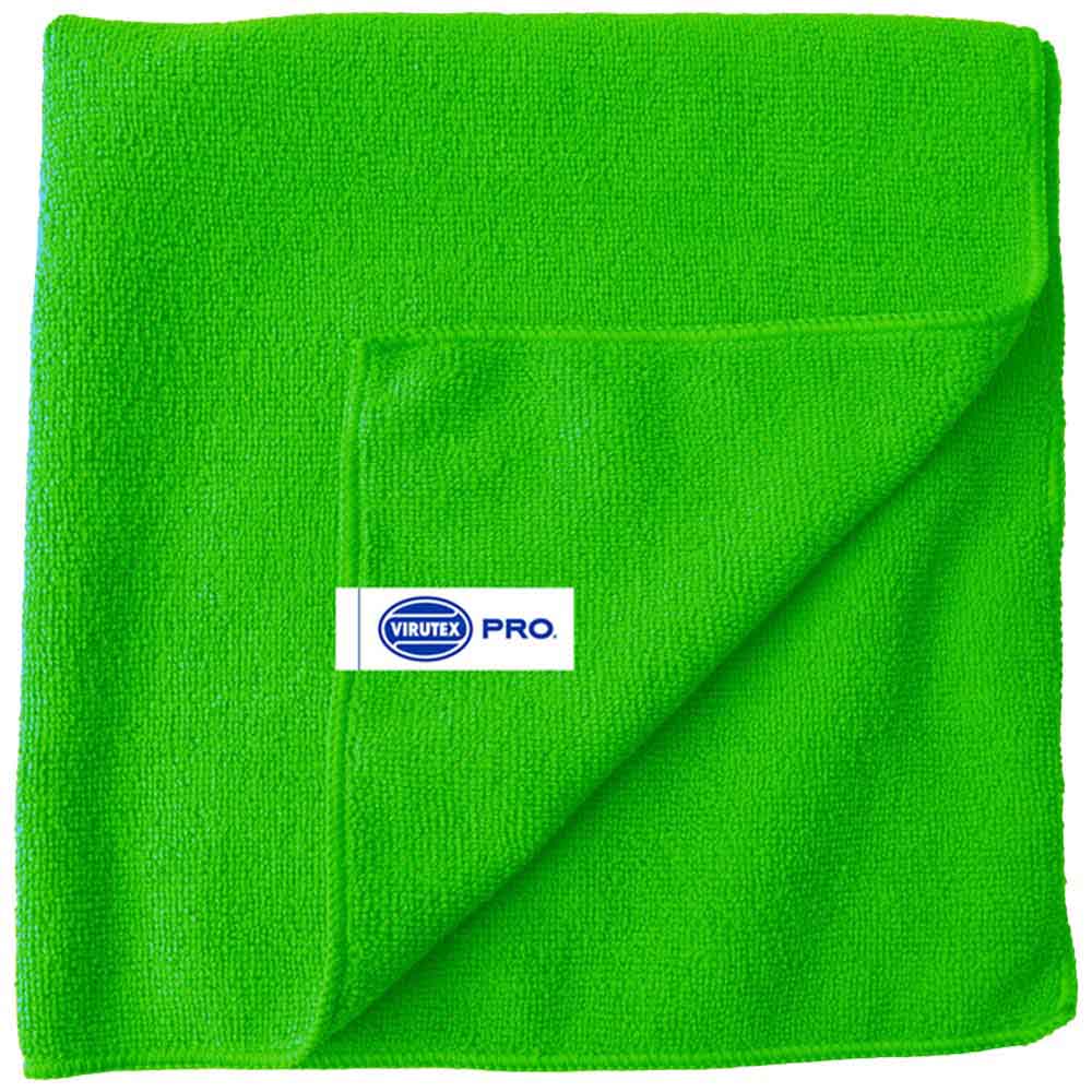 Paños de Microfibra VIRUTEX Color Verde 5un