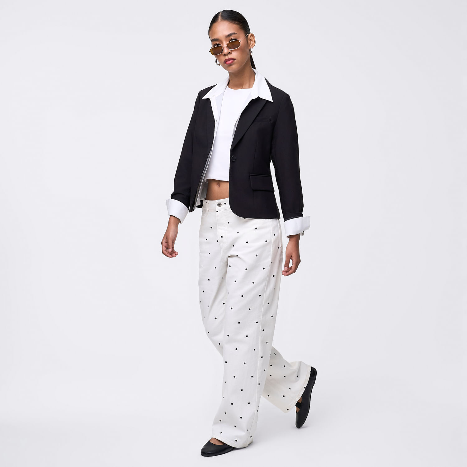 Blazer Mujer Clas Hypnotic Negro L