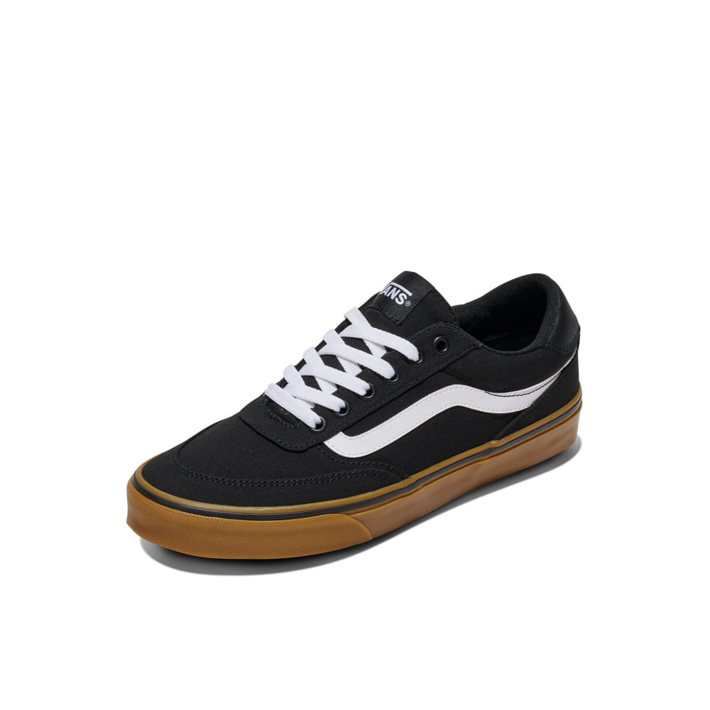 Zapatillas Urbanas Vans Hombre Brooklyn Ls Negro 8.5 US
