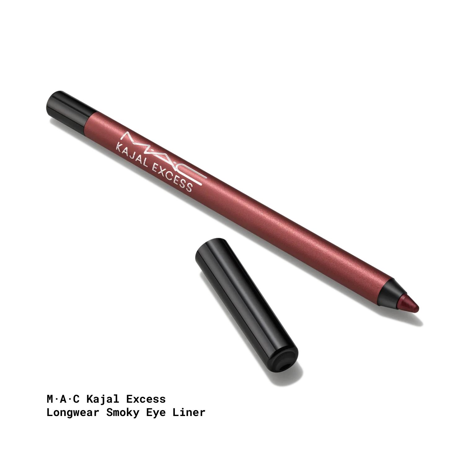 Delineador De Ojos Mac Kajal Excess Longwear Smoky Decanted