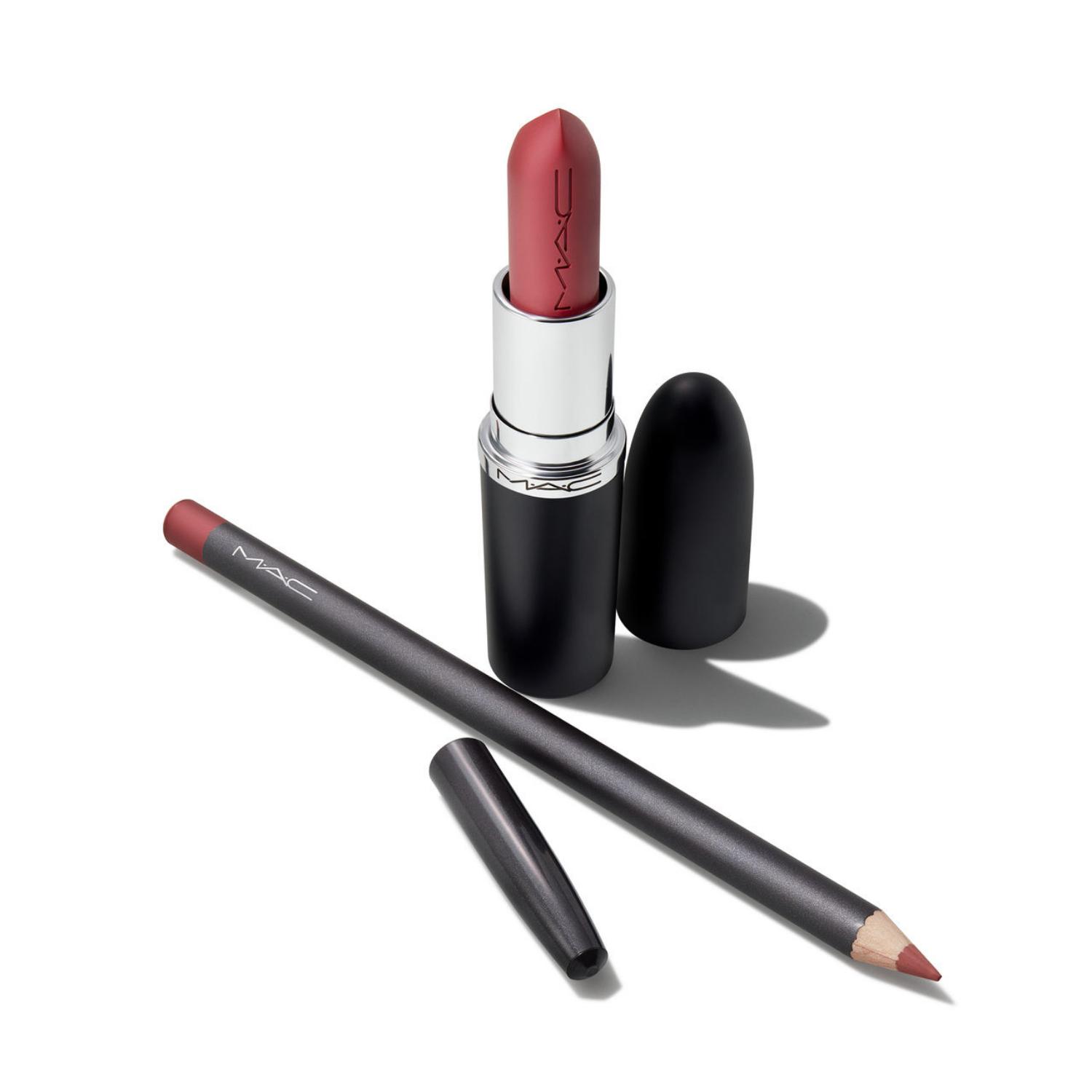 Lip Combo Mac Satin Soft Neutral