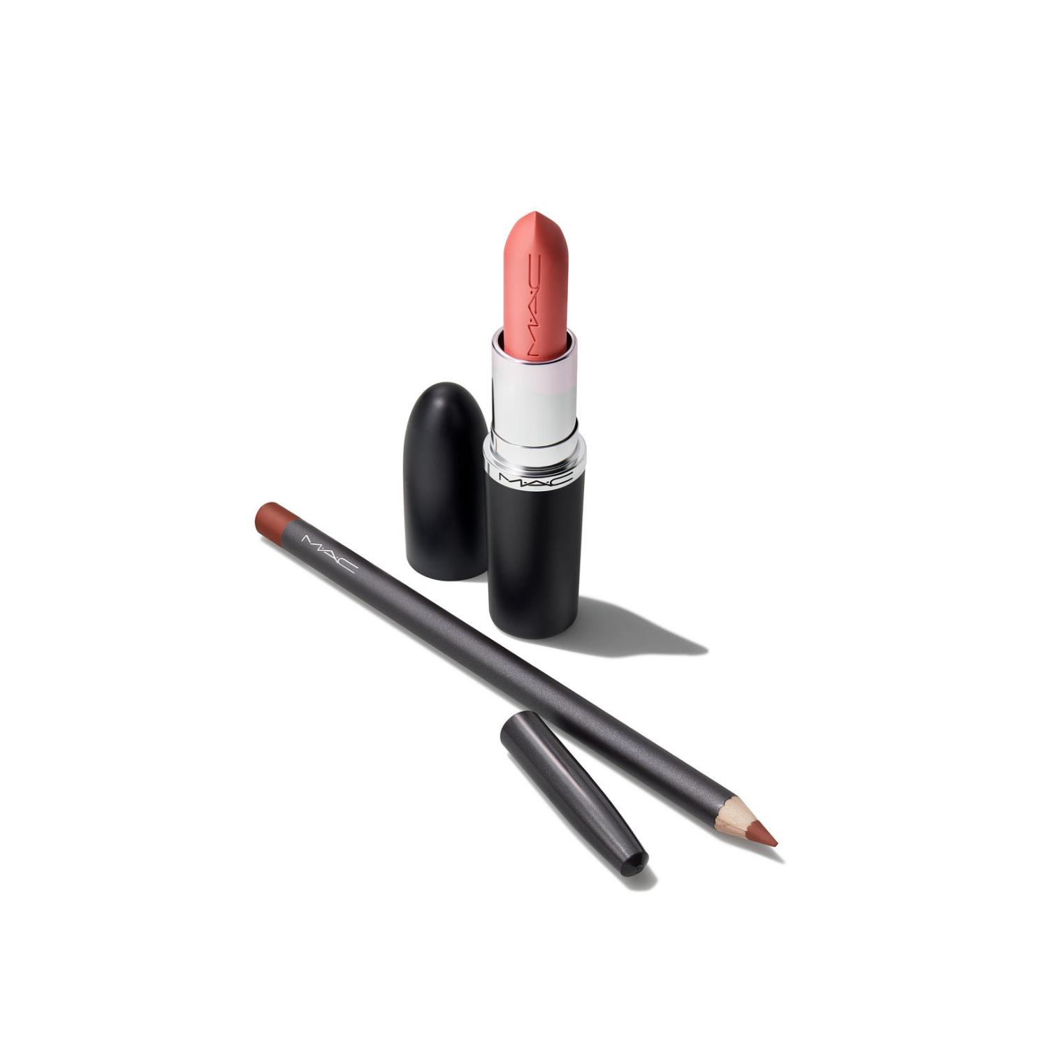Lip Combo Mac Satin Soft Pink