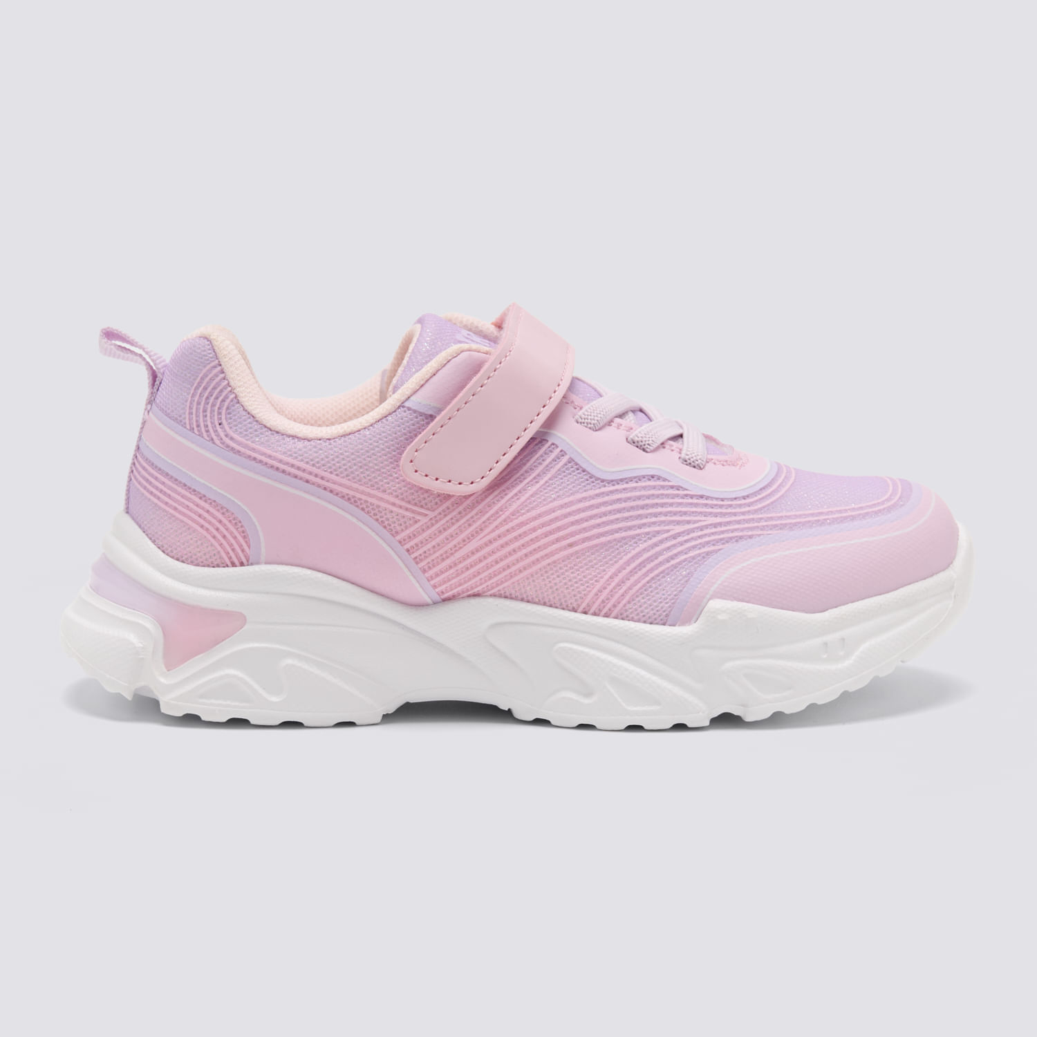 Zapatillas Urbanas Niña Gliter Lila Circus 36