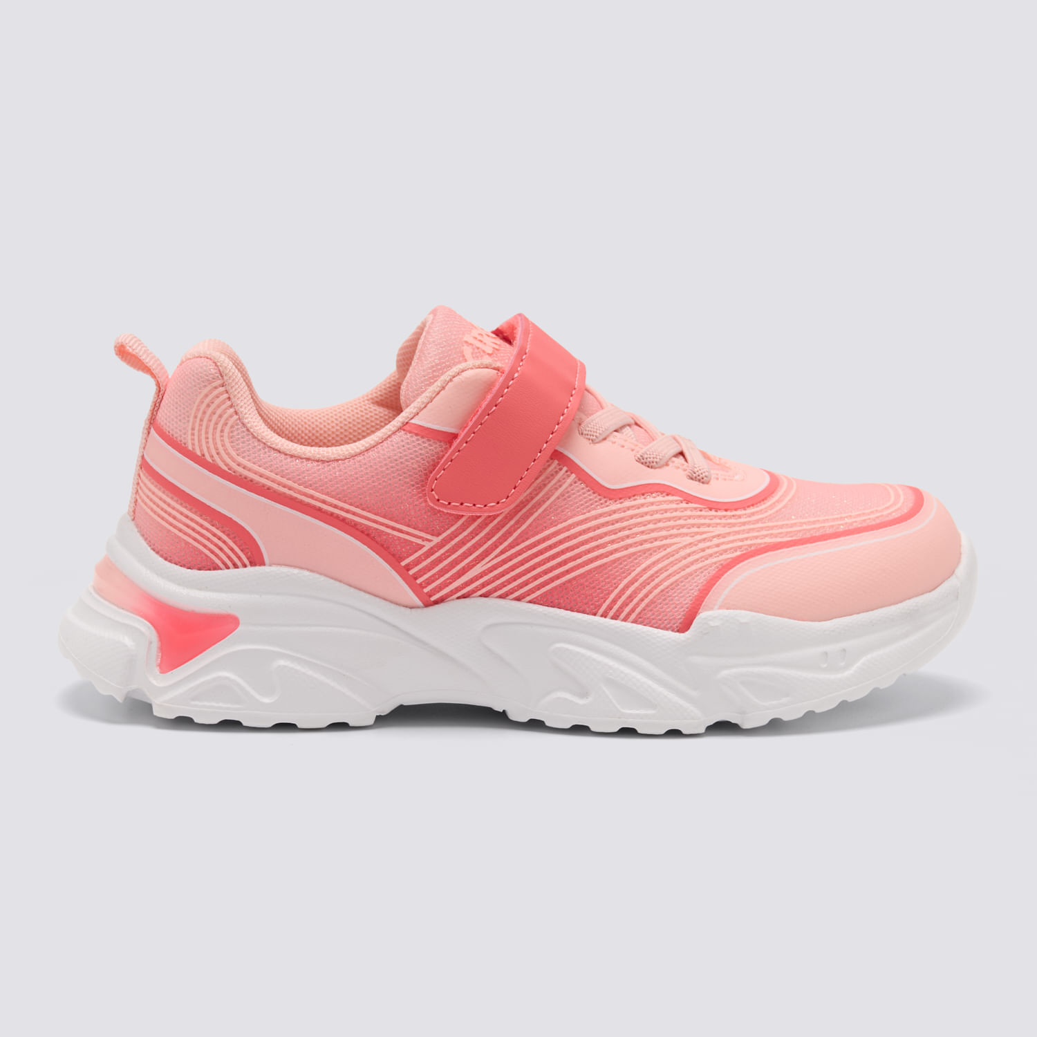 Zapatillas Urbanas Niña Gliter Rosado Circus 31
