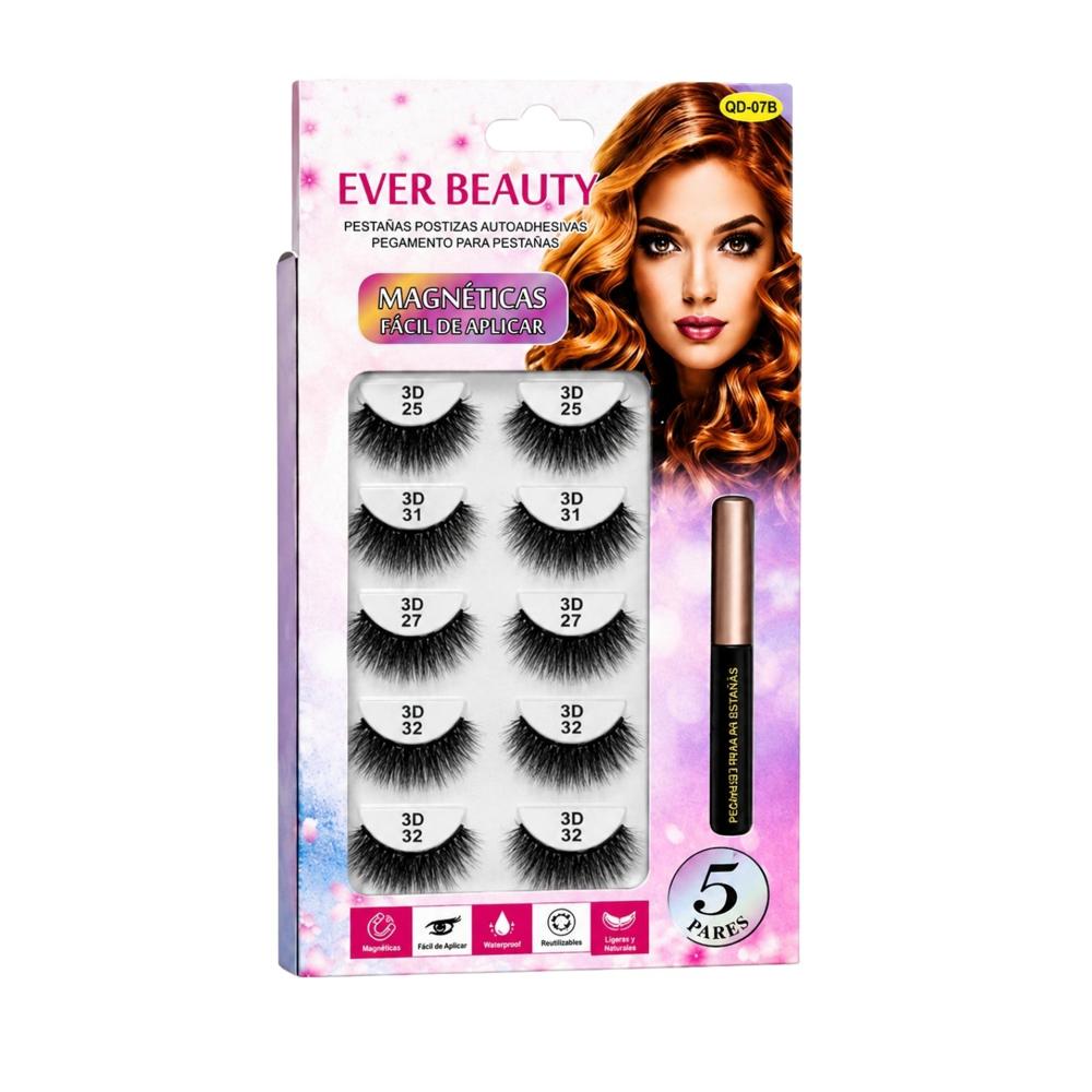 kit De Pestañas Magnéticas #25 #31 #27 #32 - Ever Beauty