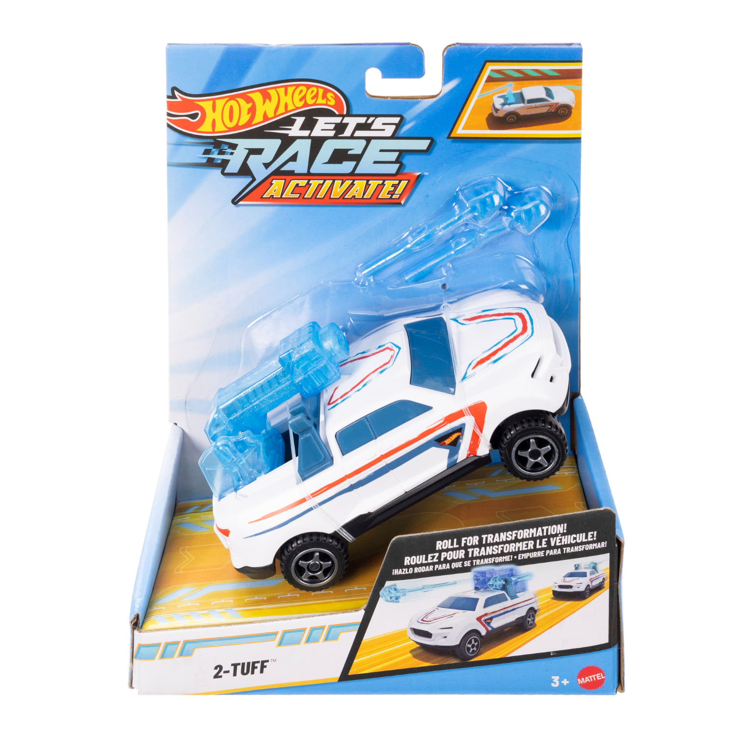 Vehículo Transformable Let'S Race Hot Wheels Mattel - Modelo Aleatorio