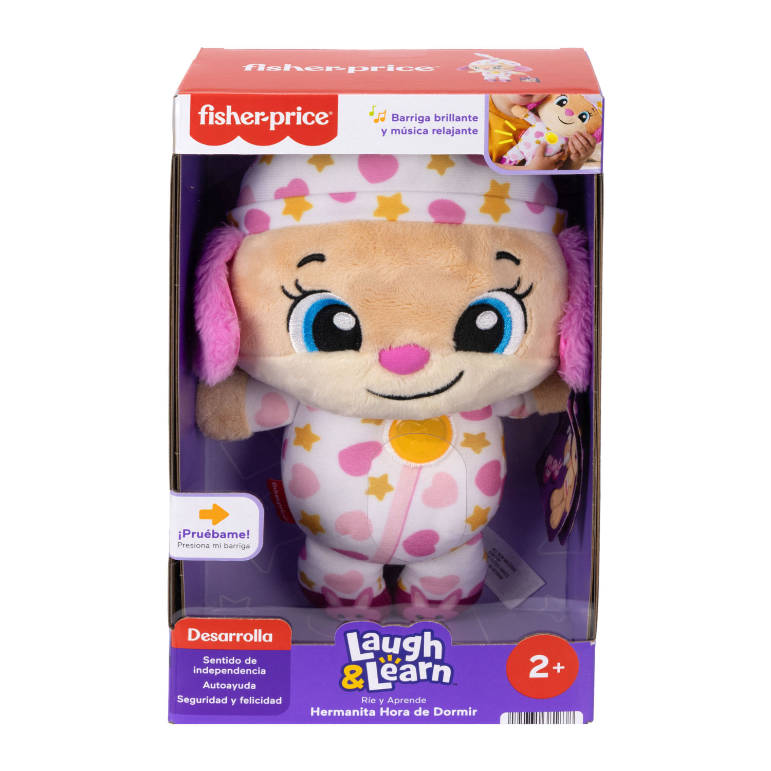 Peluche Musical Para Dormir Hermanita Fisher-Price Mattel