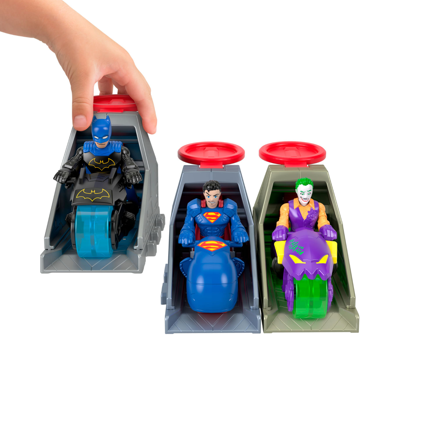Set De Juego Lanzador Con Proyectiles Dc Super Friends Imaginext Mattel