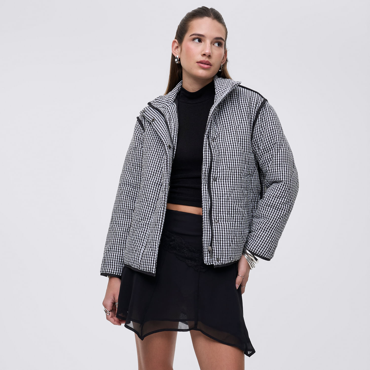 Casaca Mujer Victoria Hypnotic Negro S
