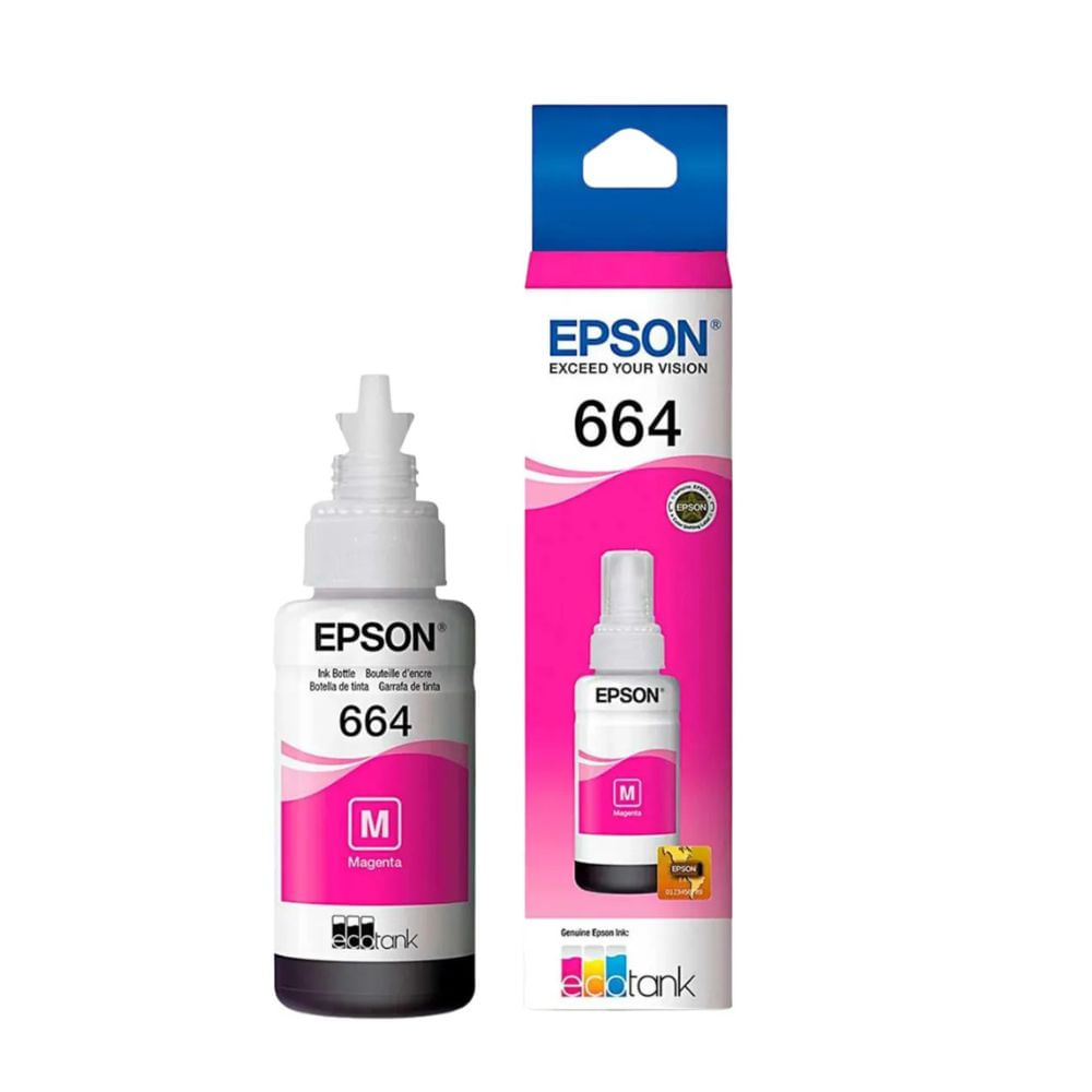 Tinta Epson T664 320 Magenta