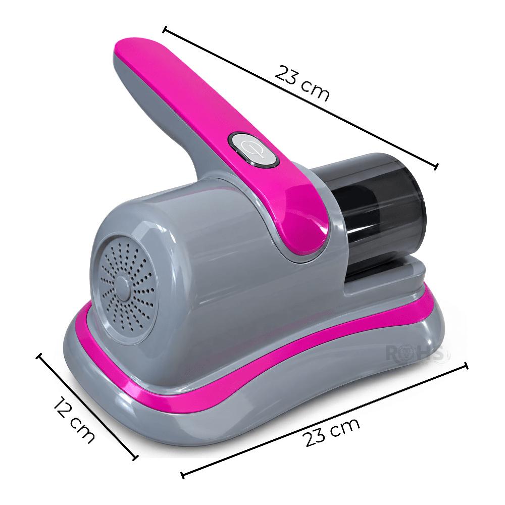 Aspiradora Anti Ácaros Para Colchones Sofás Y Tapicería Con Luz UV Filtro Lavable Portátil