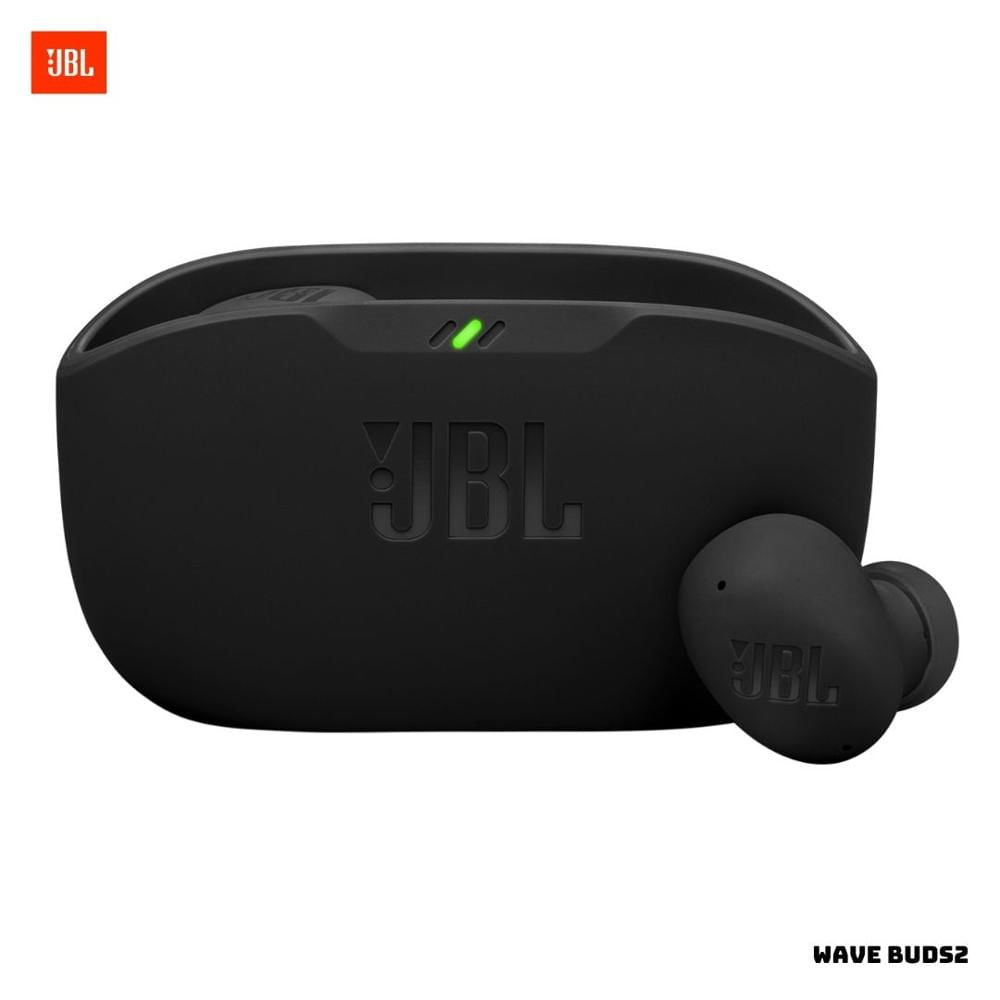 AUDIFONOS BLUETOOTH JBL WAVE BUDS 2 CON CANCELACION DE RUIDO - NEGRO