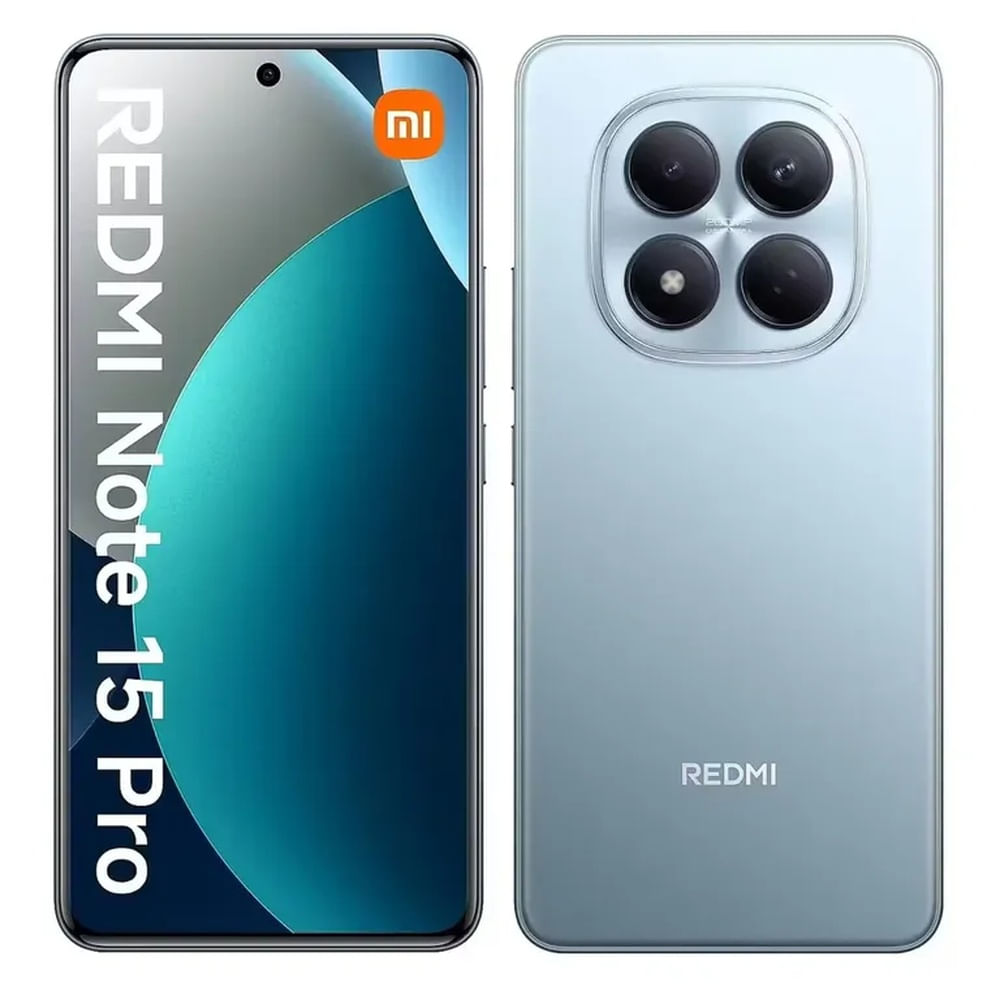 Redmi Note 15 Pro 4G, 8GB DE RAM - 256GB, Color Glacier Blue Azul