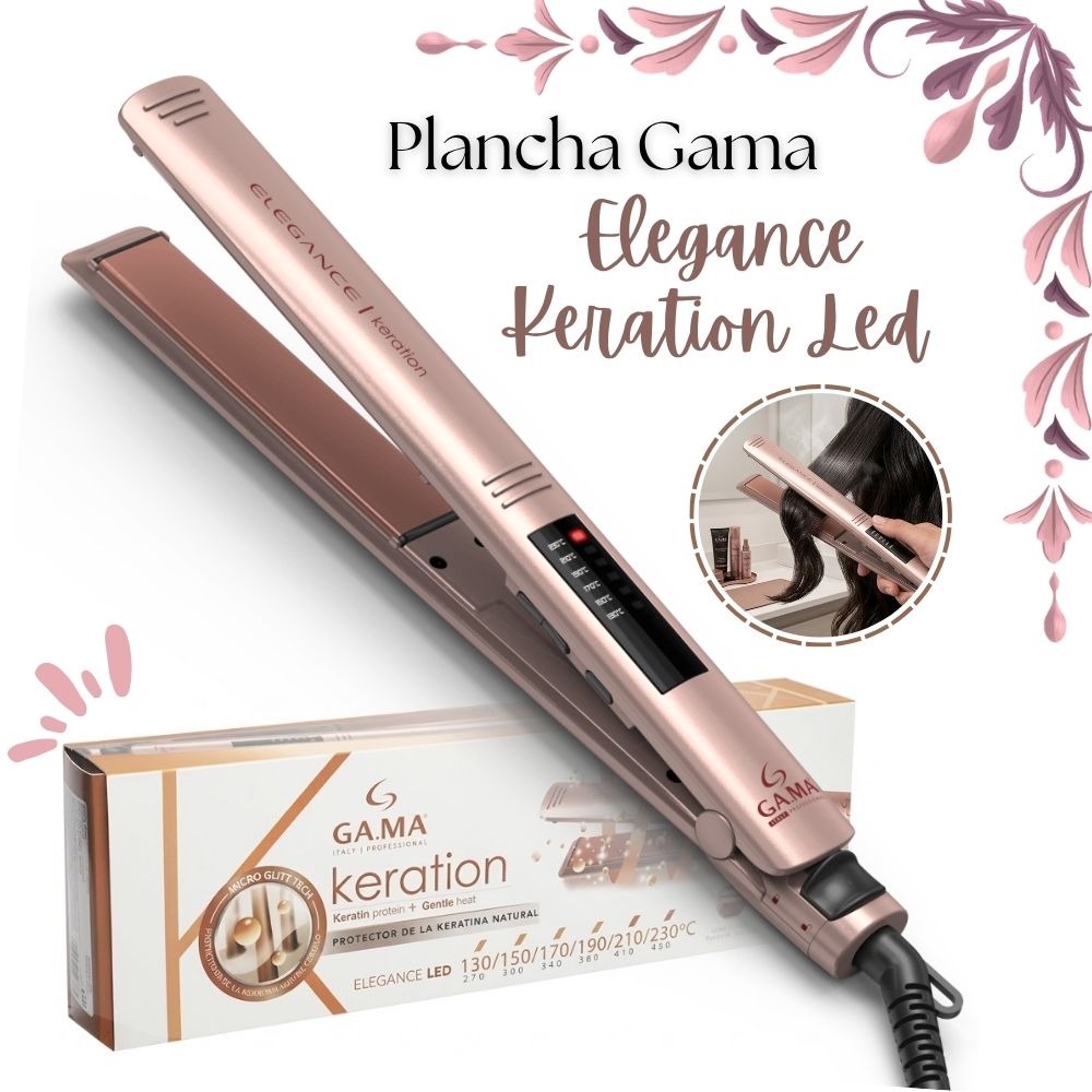 Plancha Gama Elegance Keration Led