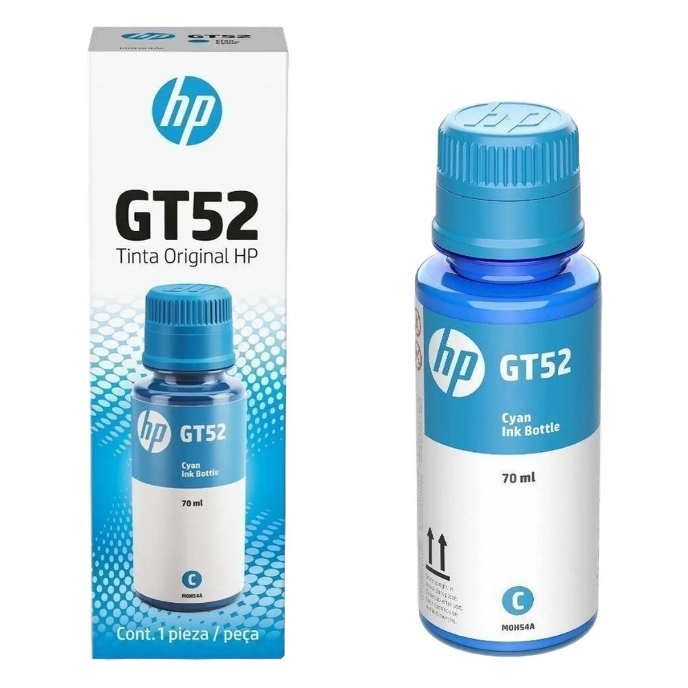 Tinta HP GT52 Cian