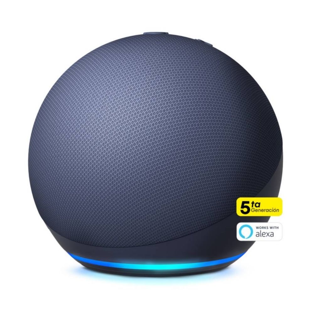 Altavoz inteligente Amazon Echo Dot 5ta generación Azul Alexa
