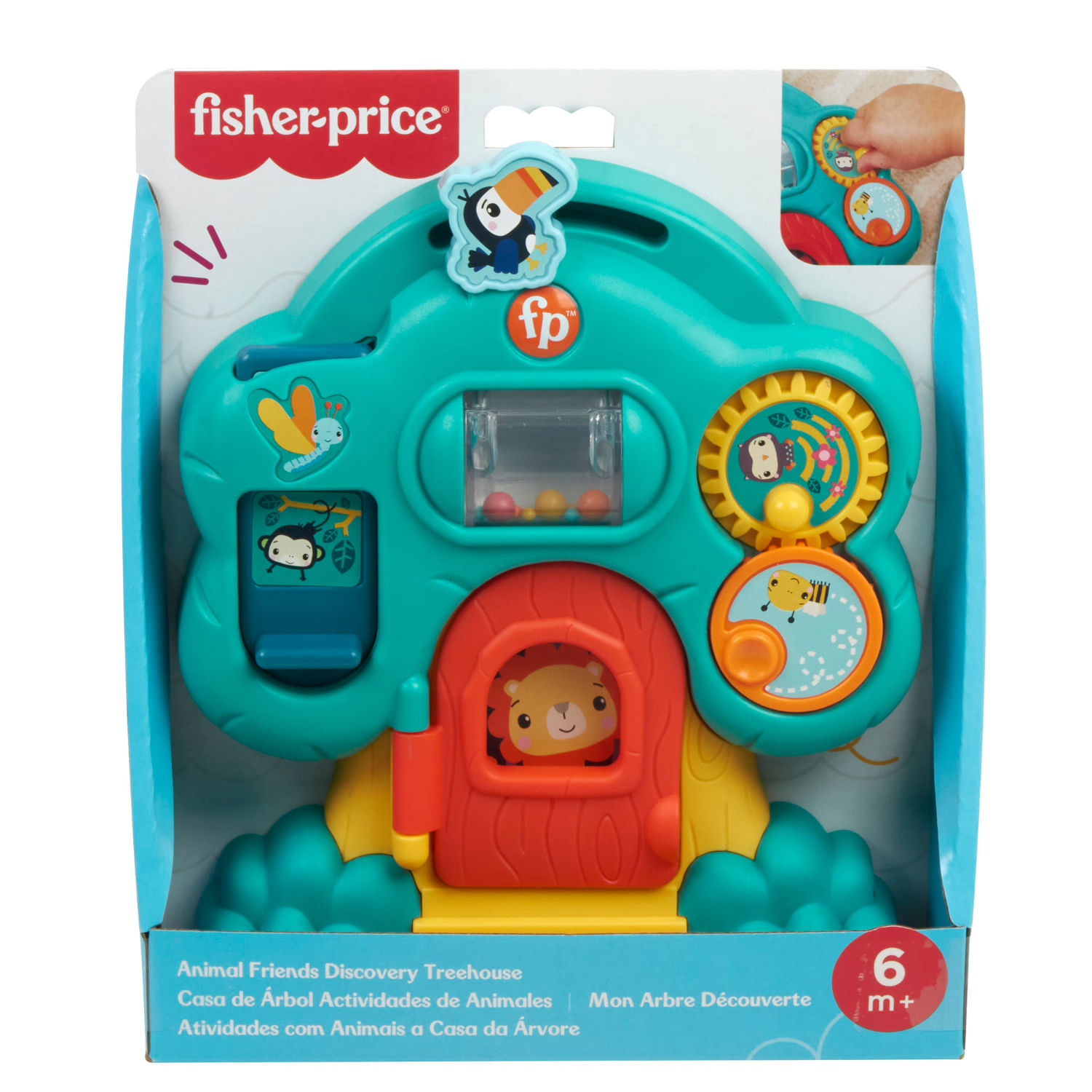 Set De Juego Coche Y Árbol De Actividades Fisher-Price Mattel