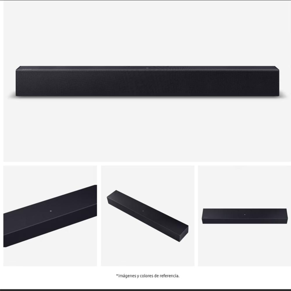 BARRA DE SONIDO SAMSUNG HW-B400 2.0 CANALES CON BLUETOOTH Y SUBWOOFER INTEGRADO NEGRO