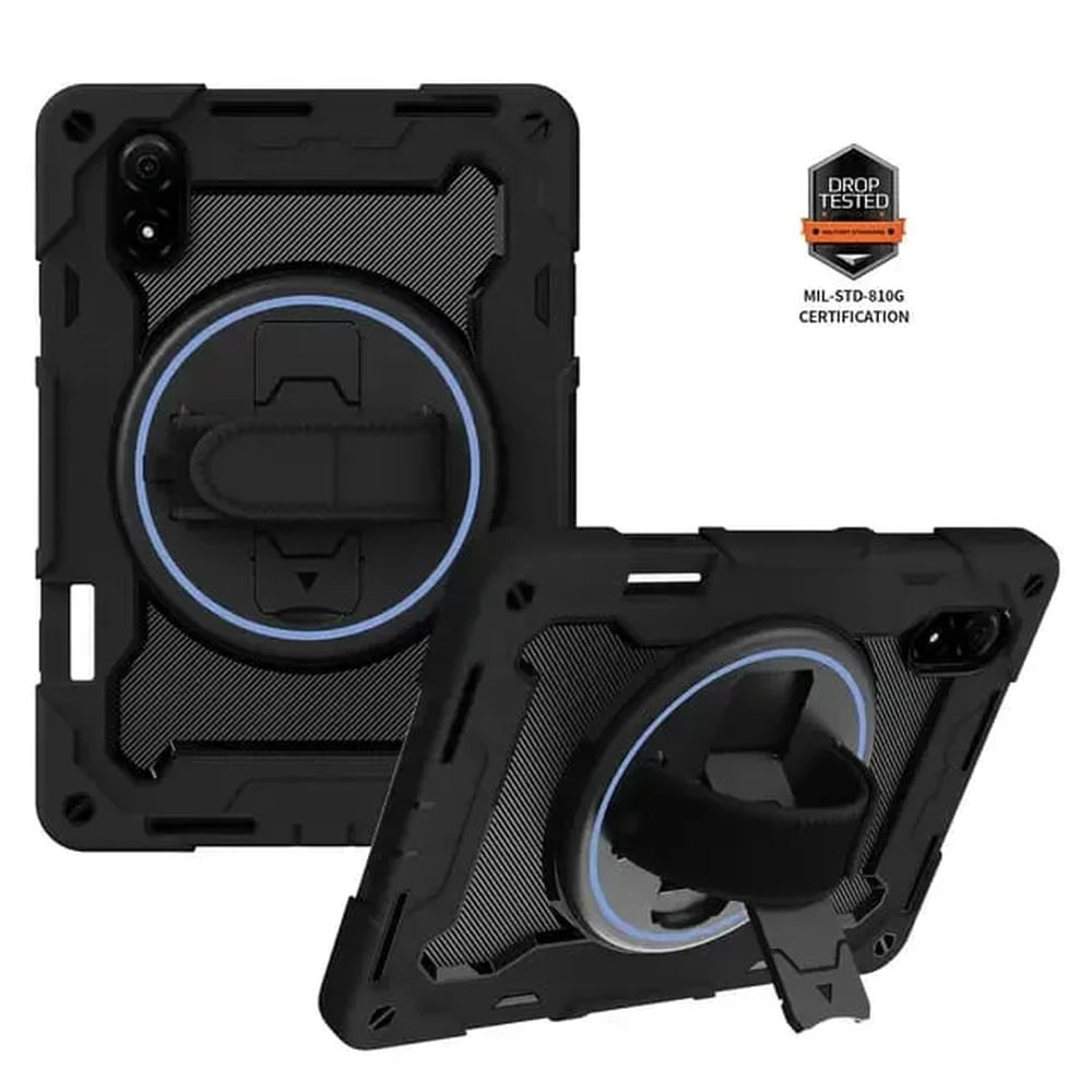 Funda Armor para Galaxy Tab A11 plus y Tab A9 Plus 11 Color Negro Negro