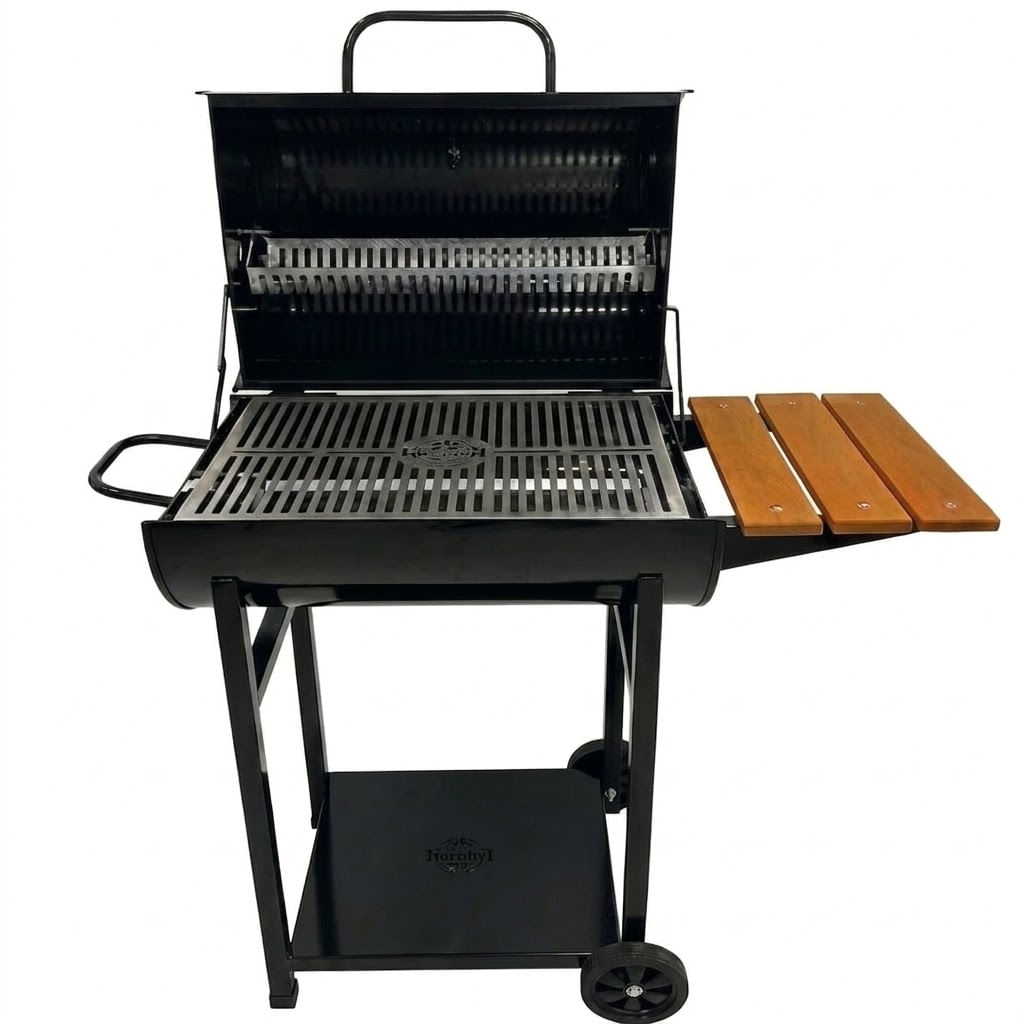 Parrilla Premium Meat Master Mediana con Tapa de Dos Niveles