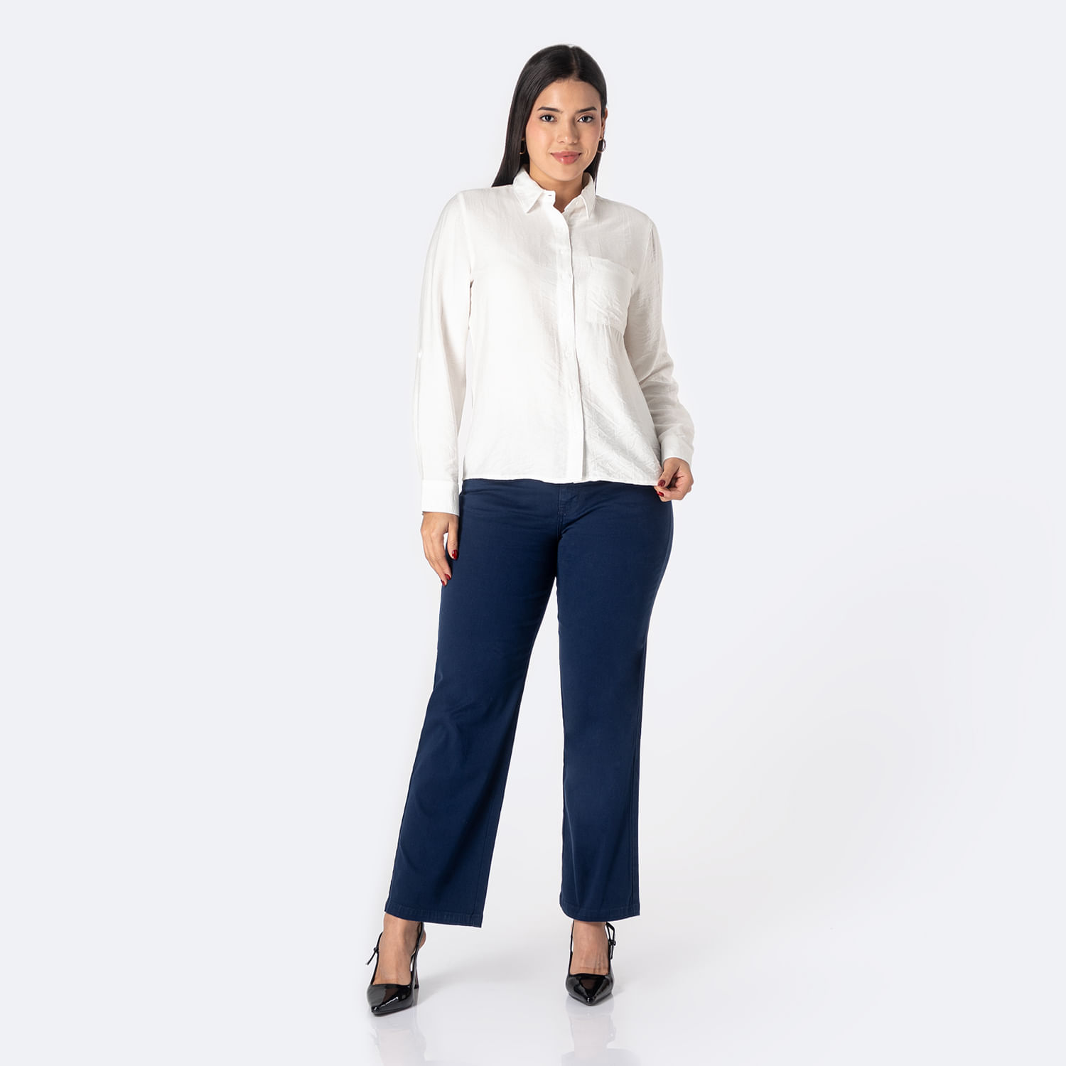 Blusa Mujer Alezcia Pionier Blanco S
