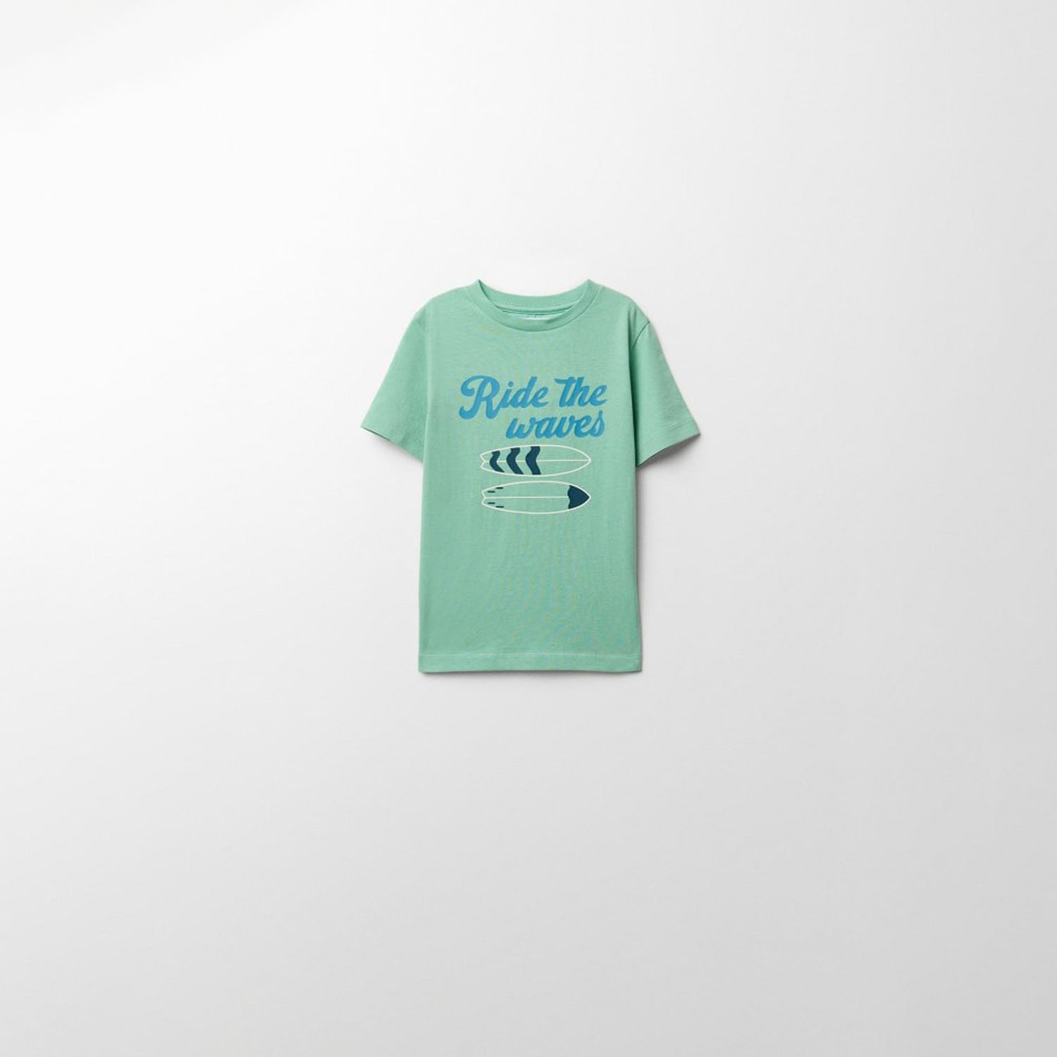 Polo Niño Sfera Mc Ride The Waves Ta Verde Claro