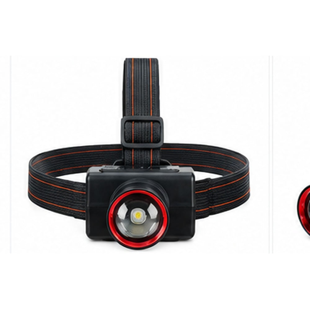 BOSSNEY Linterna LED de Alta Potencia con 3 Niveles de Potencia 1200mAh BS-L3371-TG