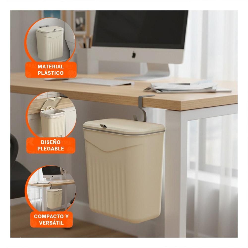 Deposito Beige Colgante Resistente y Funcional para Cocina Y notas