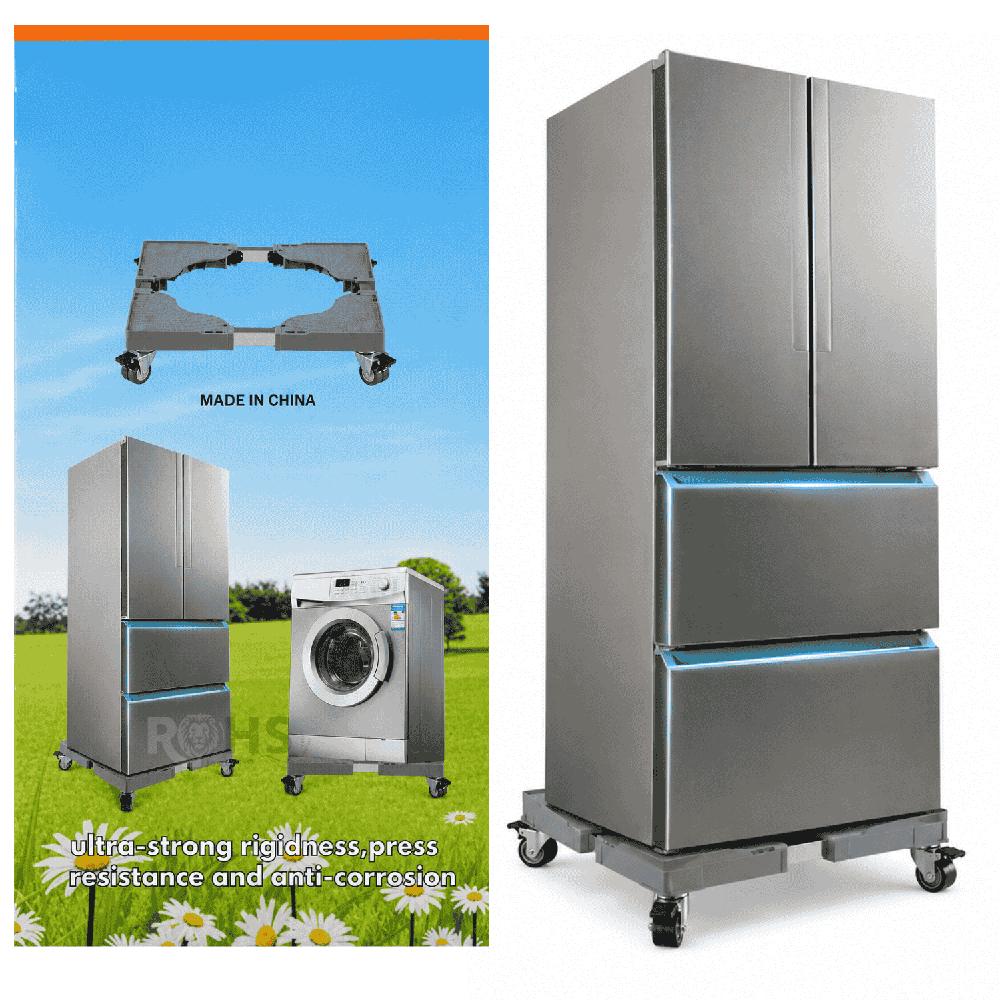 Base Móvil Premium Con Ruedas Para Lavadora Refrigerador Y Electrodomésticos Ajustable