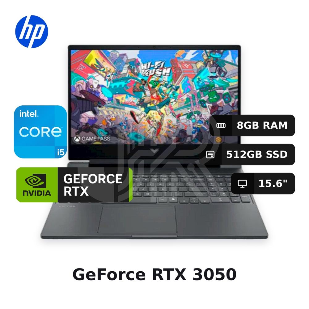 Laptop Hp Victus 15-fa2035la Core I5-13420h 8gb 512gb Ssd Rtx 3050 15.6"" (d74jmla#abm)
