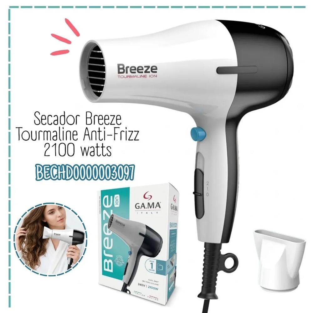 Secador de Cabello Gama Breeze Tourmaline Anti-Frizz -2100 watts