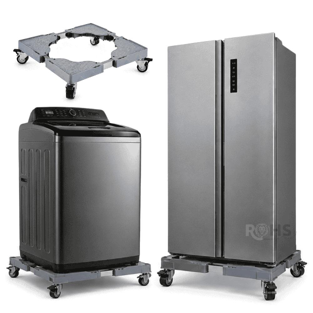 Soporte Con Ruedas Para Lavadora Refrigerador Y Electrodomésticos Base Ajustable Móvil