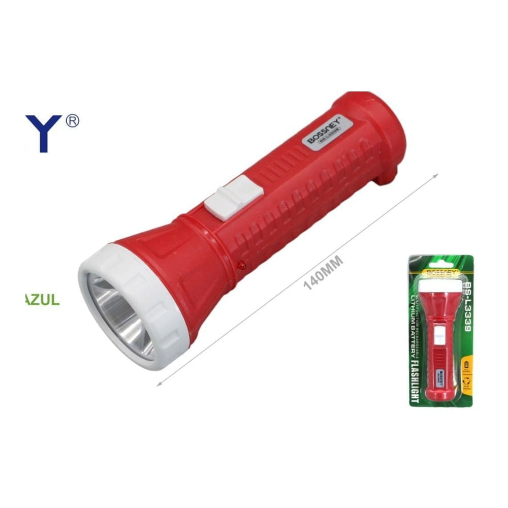 BOSSNEY Linterna LED de Alta Potencia 800mAh BS-L3339