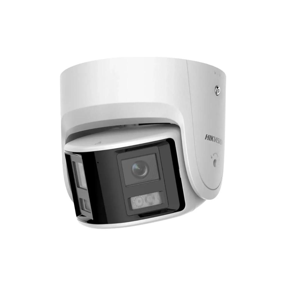 CÁMARA IP HIKVISION COLORVU TURRET PANORÁMICA 4MP CON STROBE Y ALARMA HK-DS2CD2347G2P-LSU SL