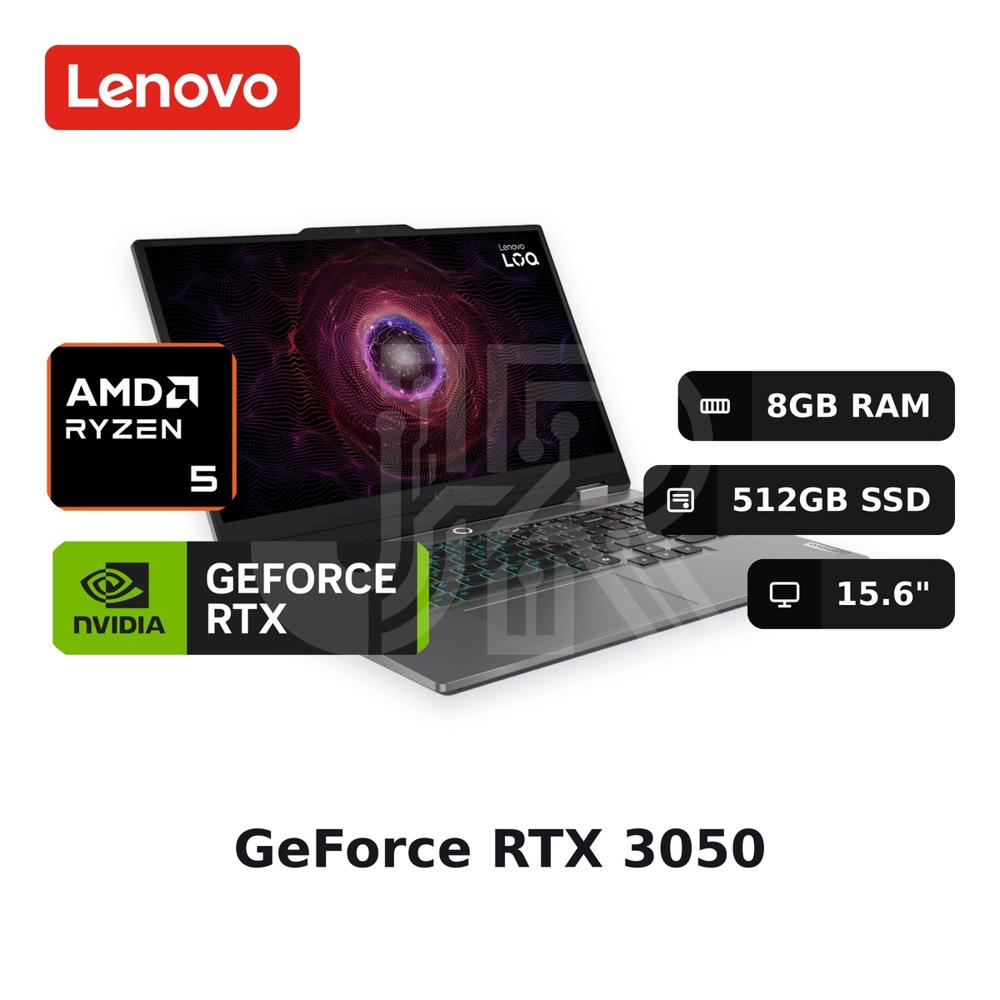 Laptop Lenovo Loq 15arp9 Ryzen 5-7235hs 8gb 512gb Ssd Rtx 3050 15.6"" (83jc00mklm)