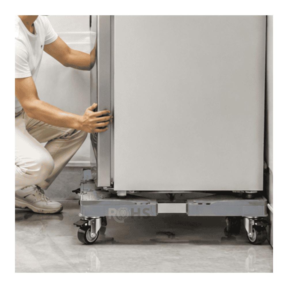 Base Móvil Premium Con Ruedas Para Lavadora Refrigerador Y Electrodomésticos Ajustable