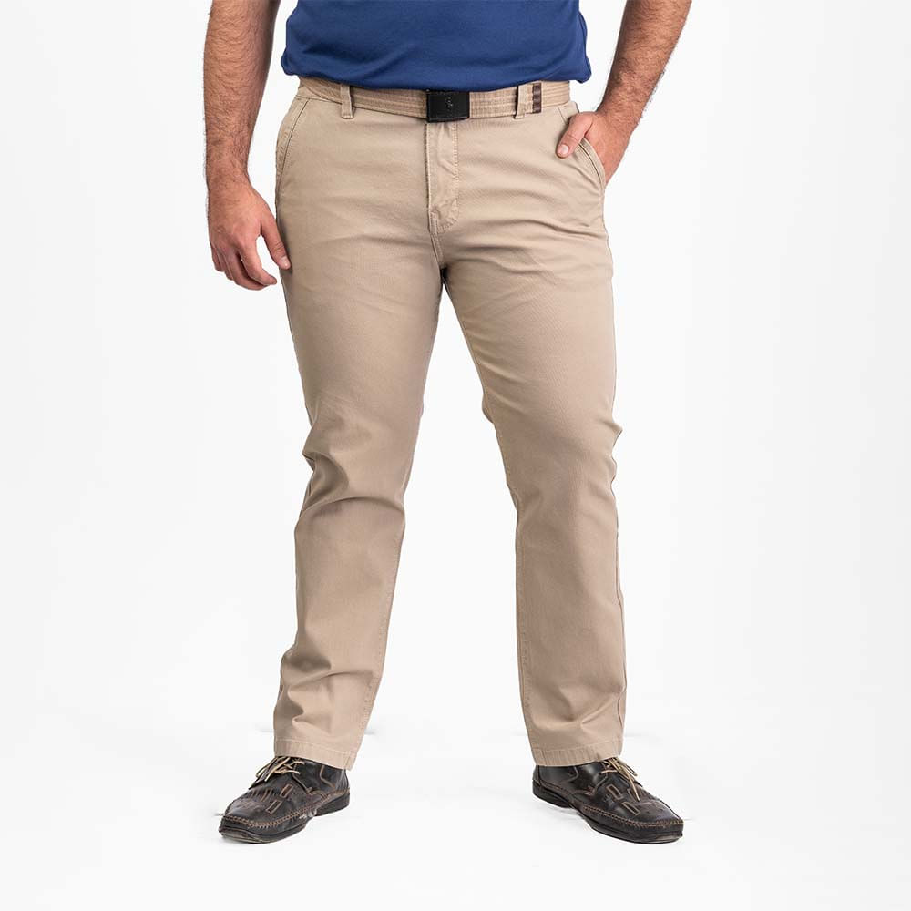 Pantalón Hombre Bento Ritzy Of Italy Beige Talla 32